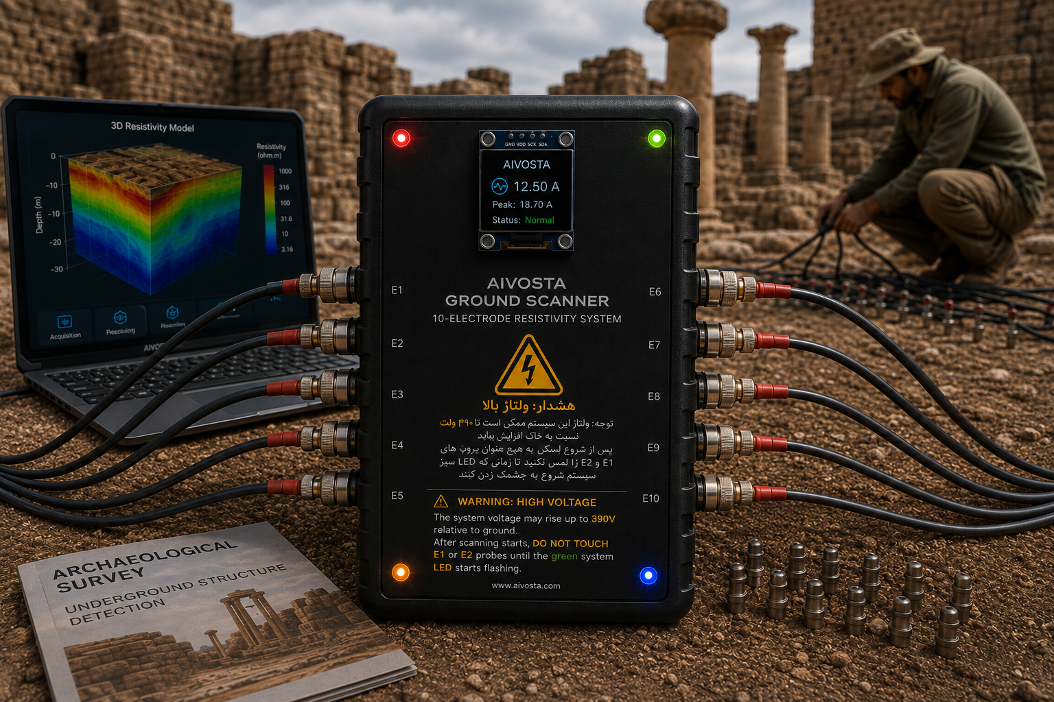 نمای اصلی AIVOSTA GeoScanner Classic